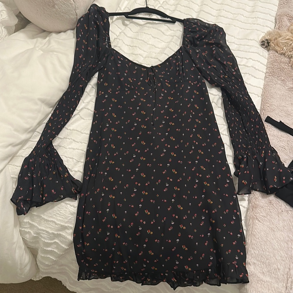 Rat & boa dress